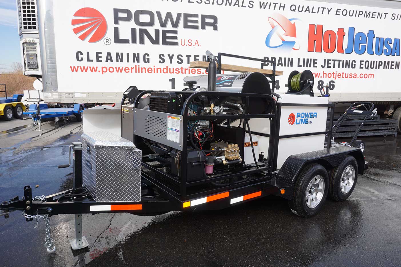 Diesel Powered Pressure Wash Trailer - Base Package