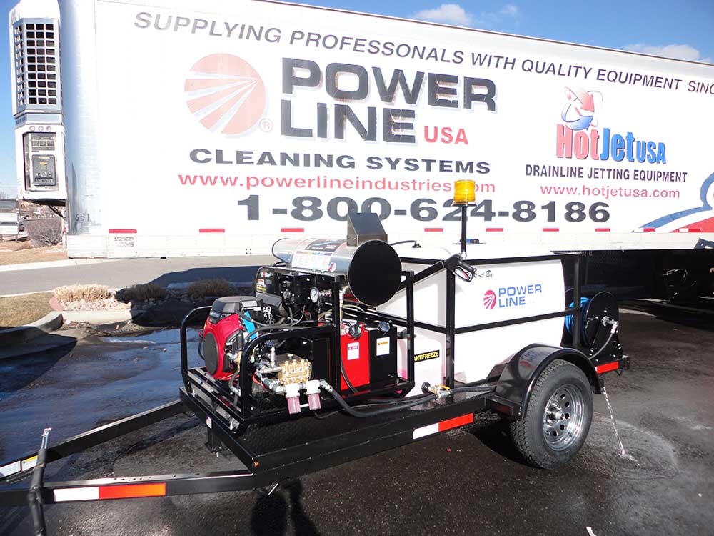 Starter Fully Loaded Package Pressure Wash Trailer Single Axle