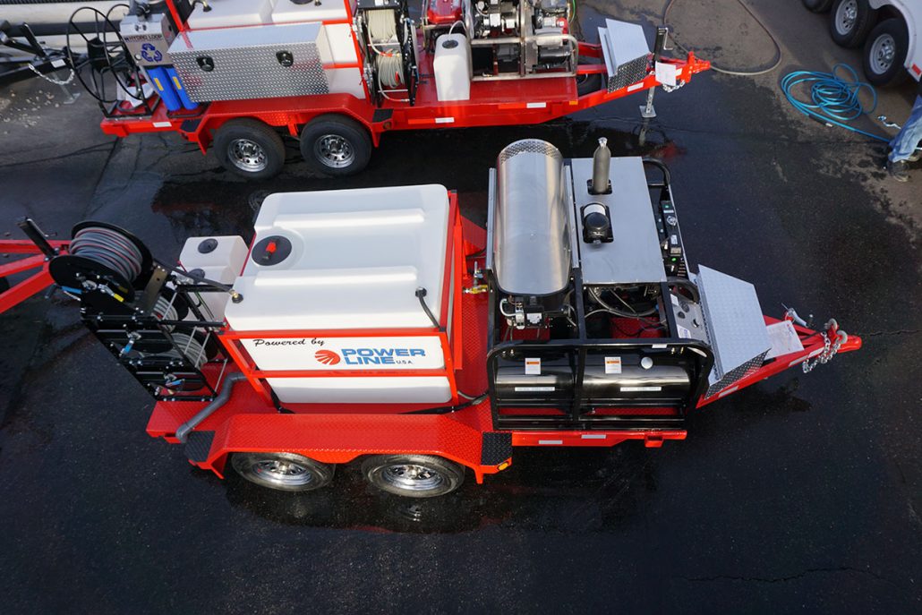 Diesel Powered Pressure Wash Trailer - Base Package