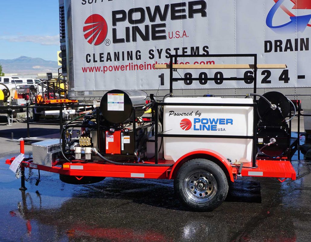 Starter Fully Loaded Package Pressure Wash Trailer Single Axle