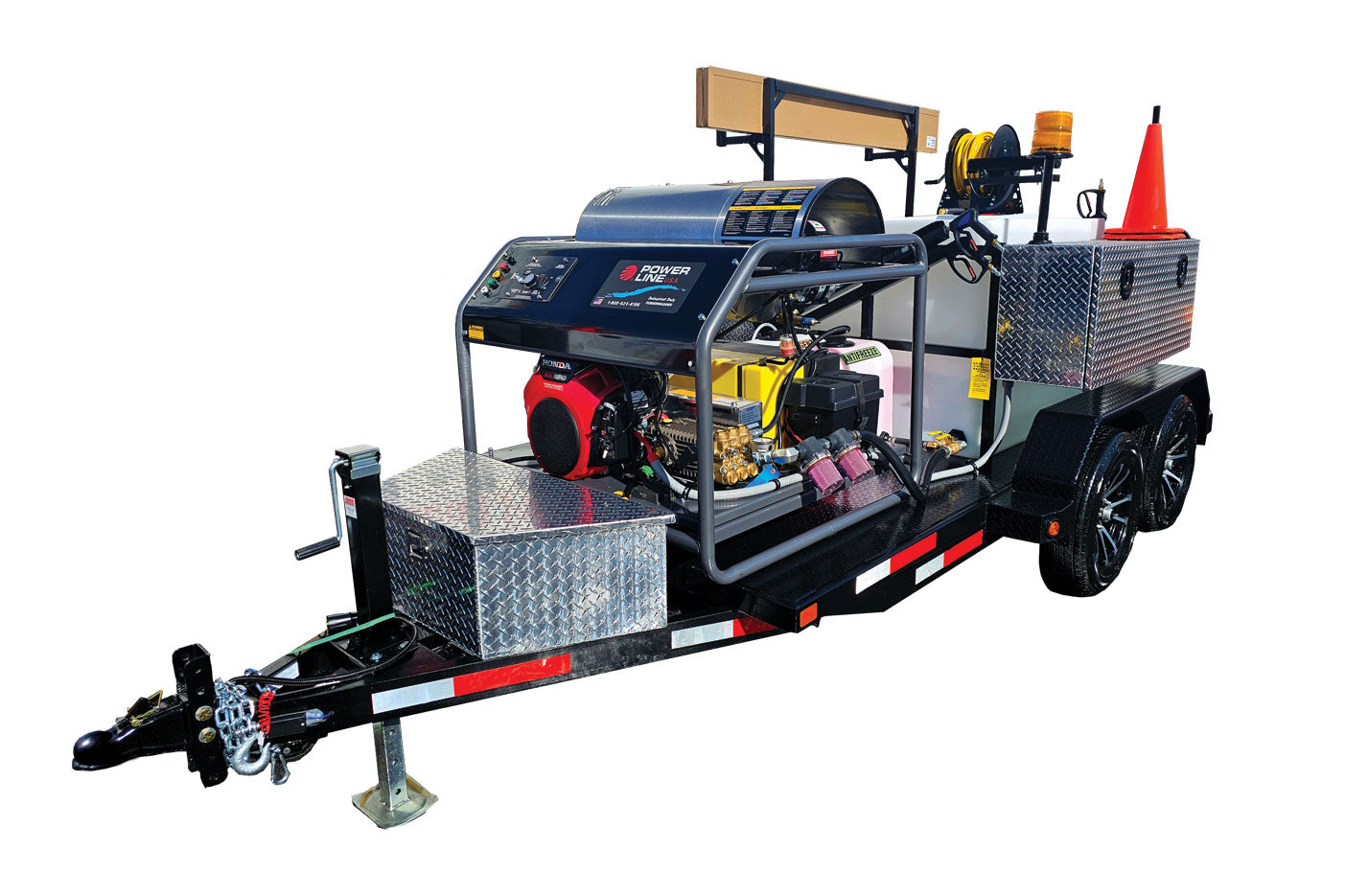 Gas Powered Power Wash Trailers – trailerpressurewashers.com