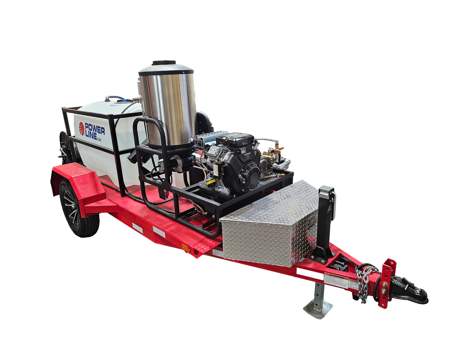 Starter Base Package Pressure Wash Trailer Single Axle