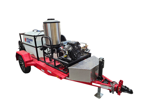 Starter Base Package Pressure Wash Trailer Single Axle