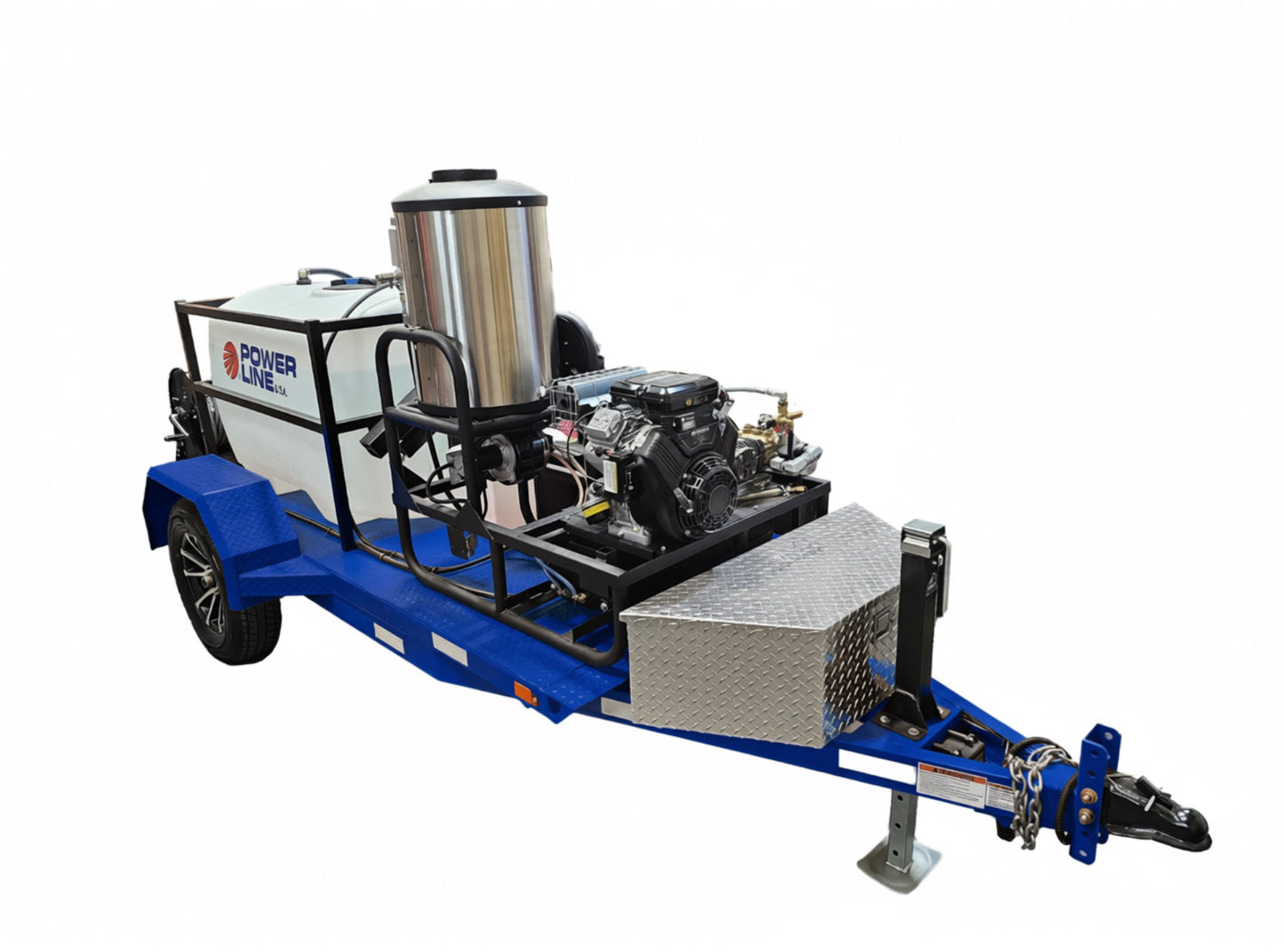Starter Fully Loaded Package Pressure Wash Trailer Single or Tandem Axle