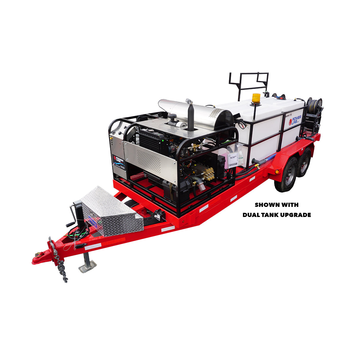 Diesel Powered Pressure Wash Trailer - Loaded / Upgrade Package